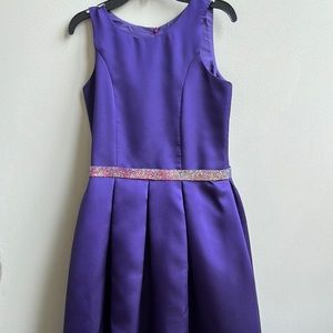 Girls Zoe LTD Purple Party Dress